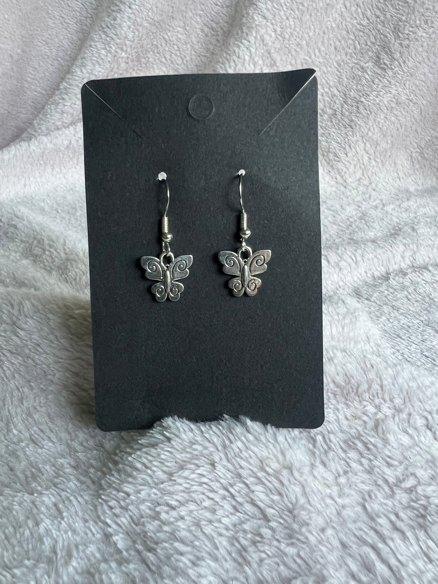 Silver butterflies