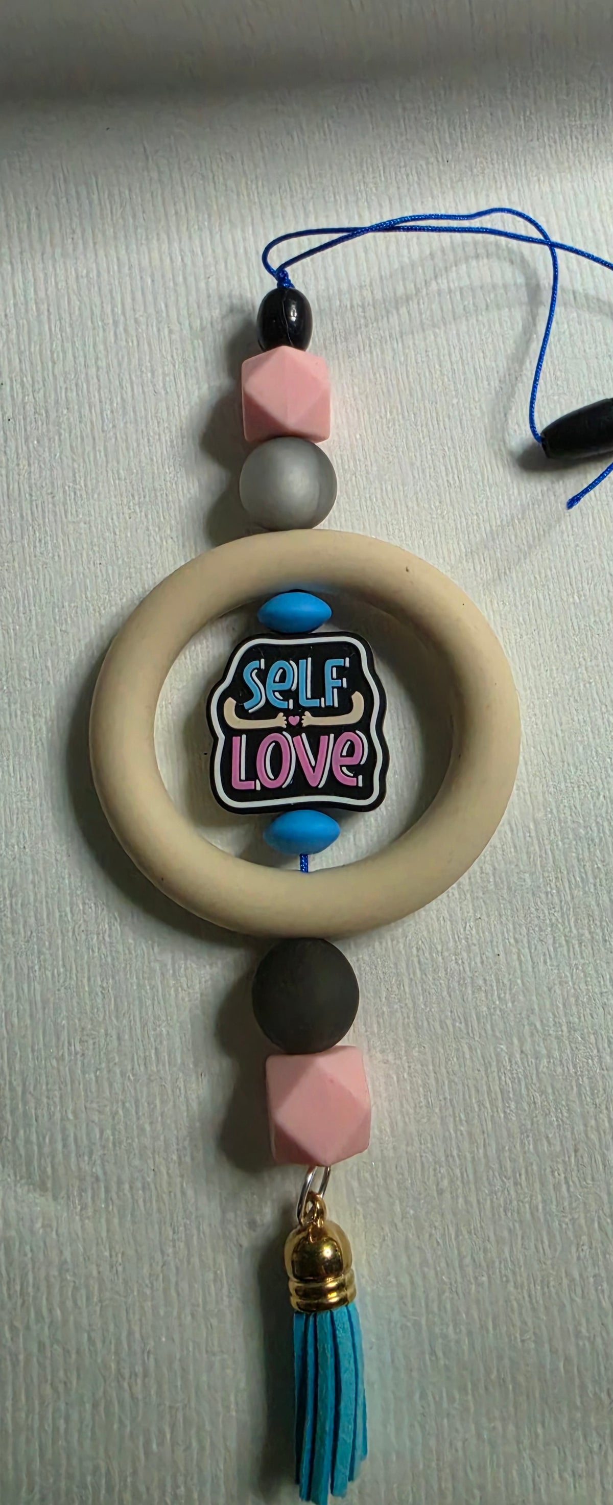 silicon self love car charm