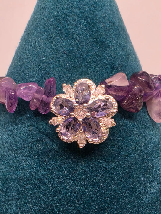 Amethyst bracelet