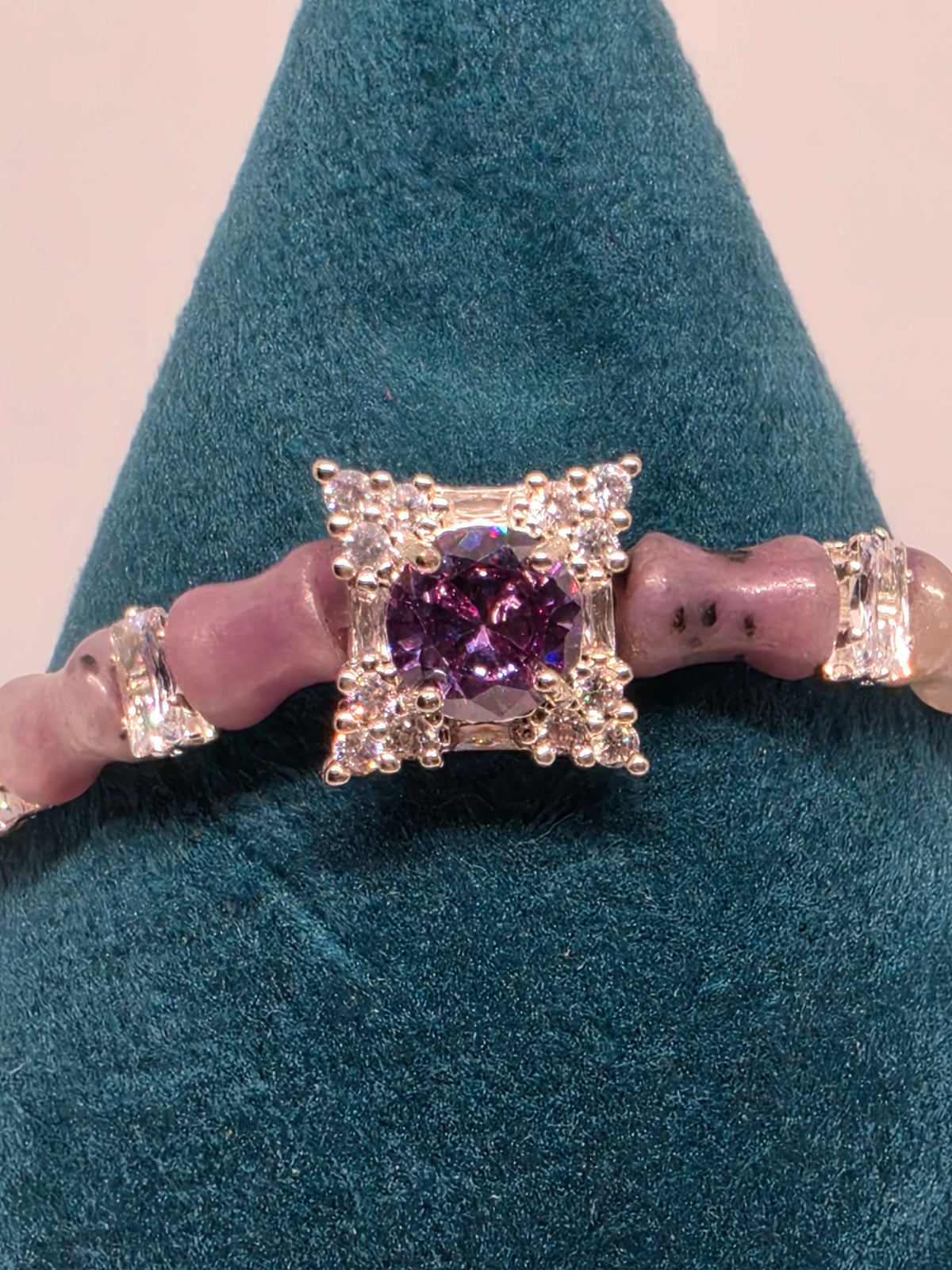 Amethyst Bracelet 6inches