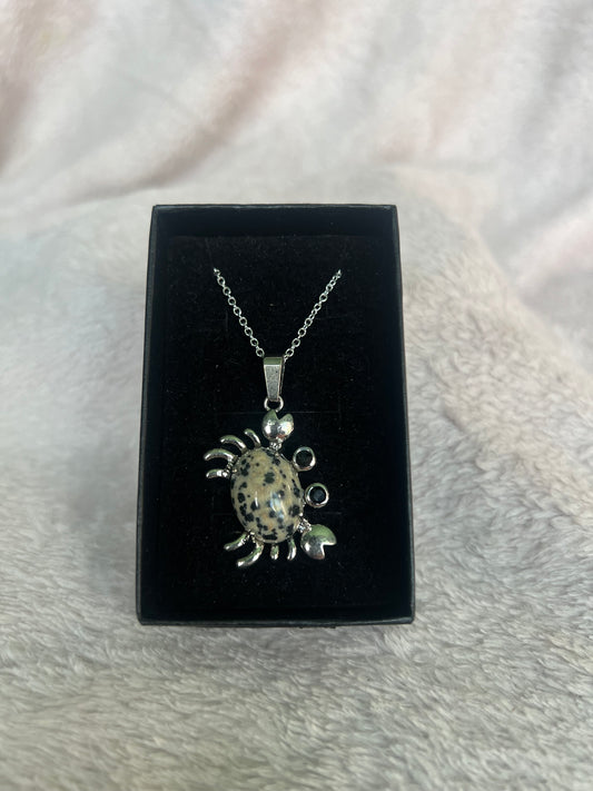 Dalmatian jasper crab