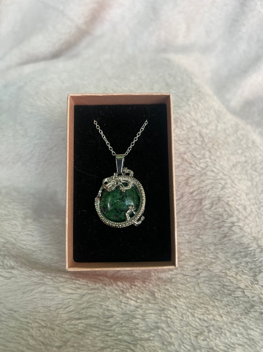 Ruby Zoisite dragon