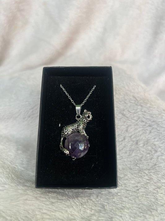 Amethyst leopard