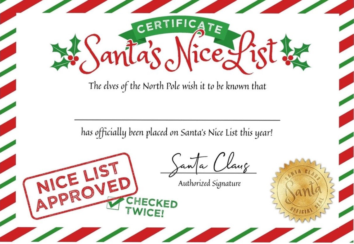 Letter from Santa