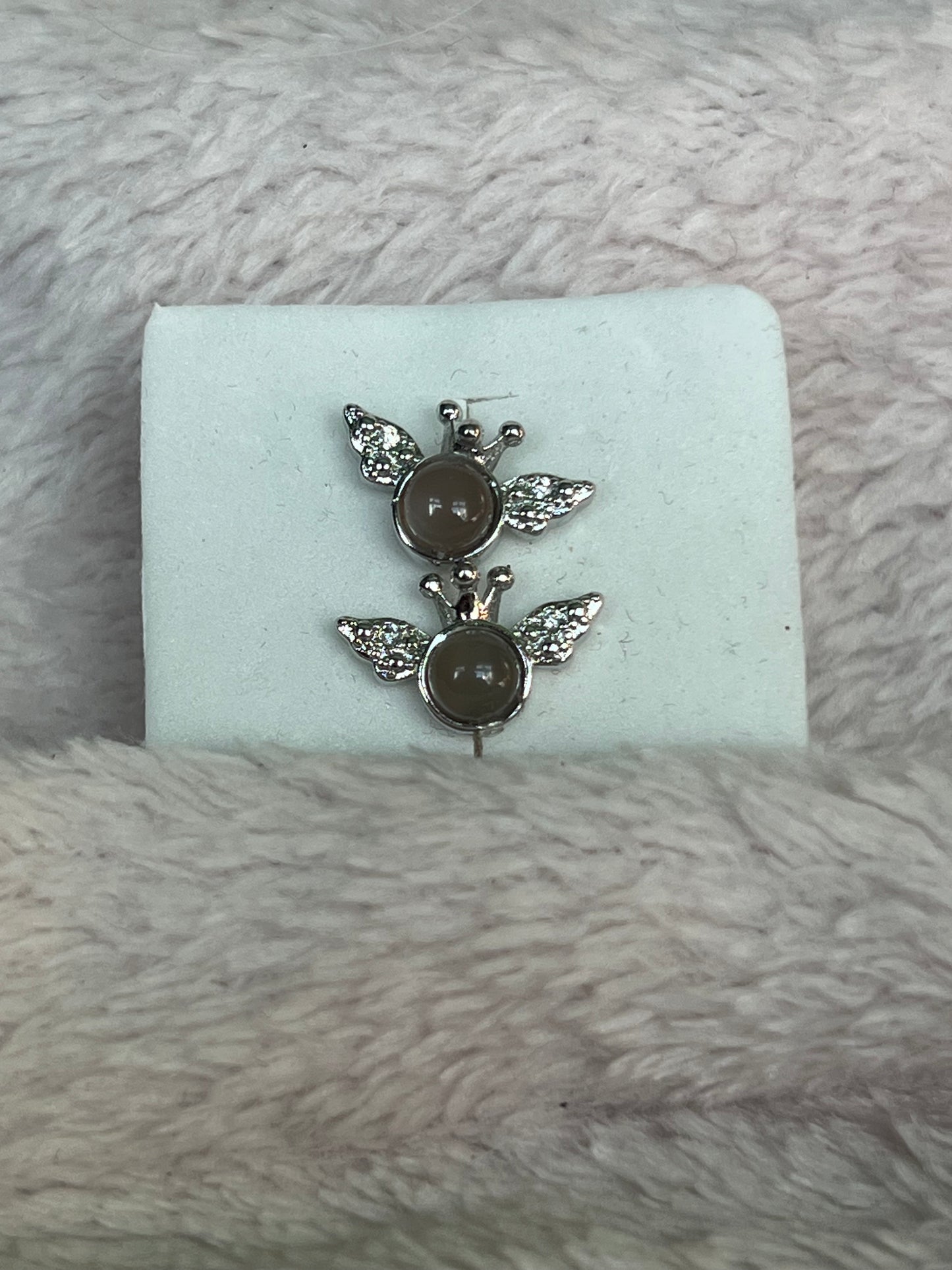 925 studs moonstone