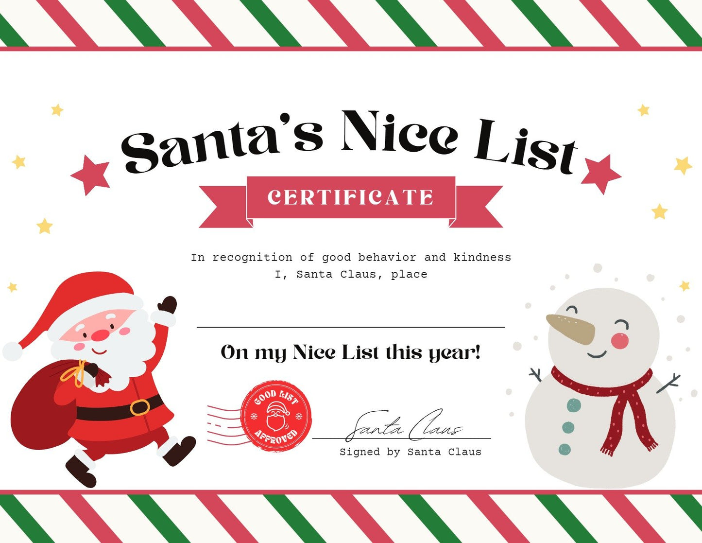 Letter from Santa