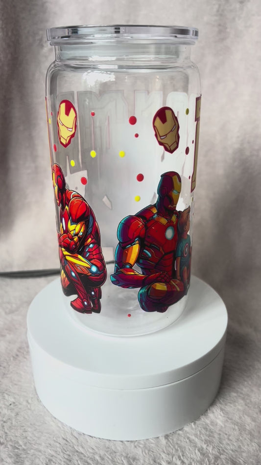 Iron man 16oz Libby can