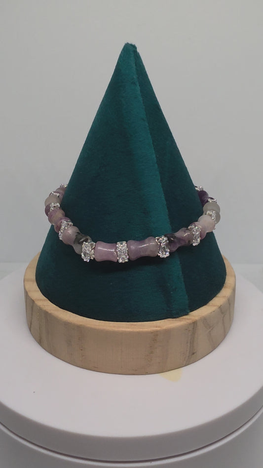Amethyst Bracelet 6inches